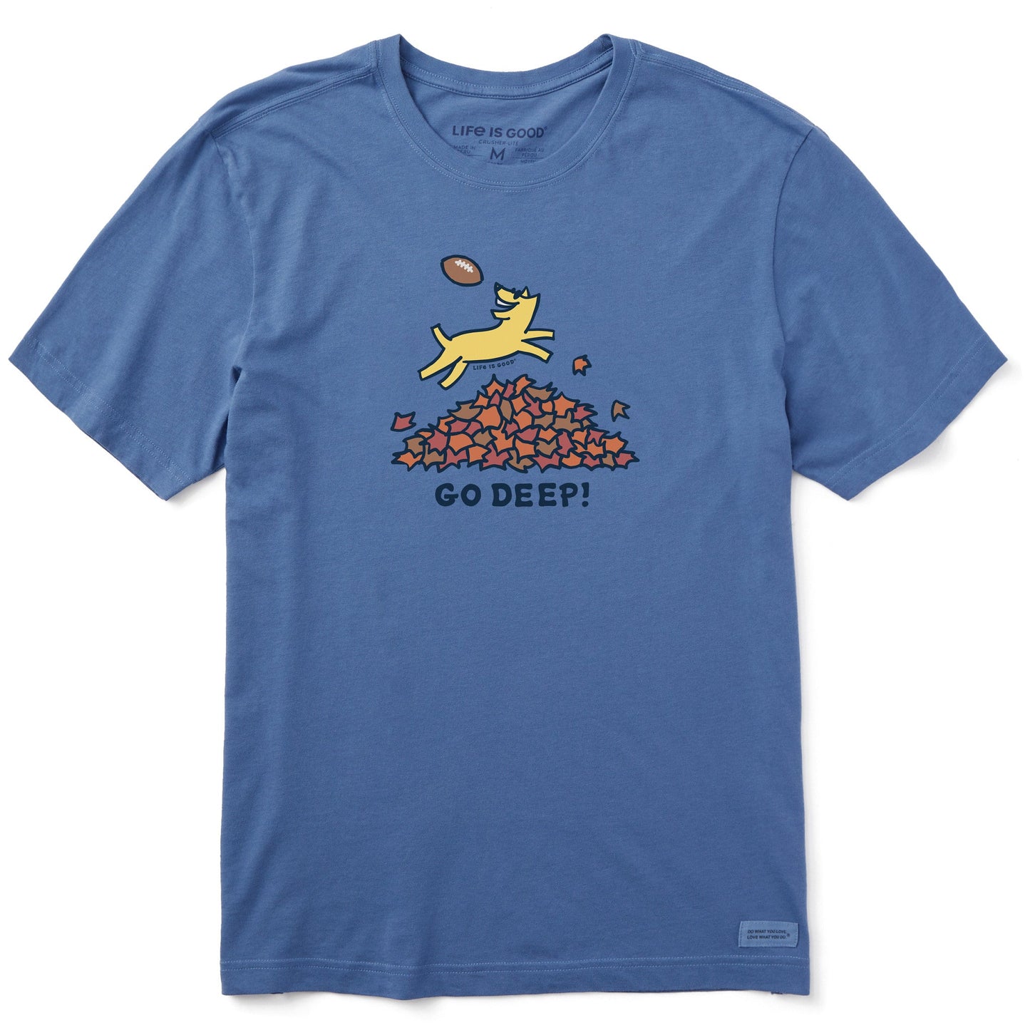 Men's Go Deep Rocket Short Sleeve Crusher Tee