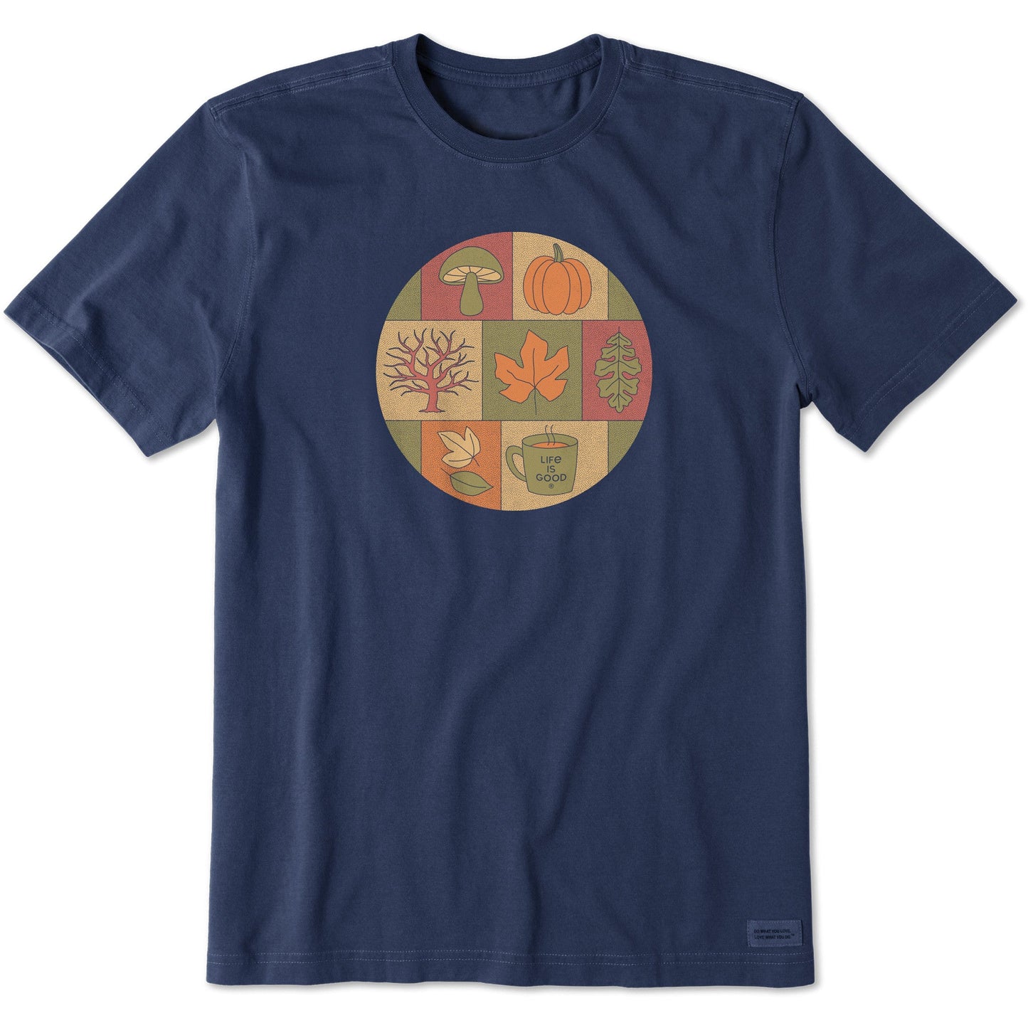 Men's Fall Medley Short Sleeve Crusher Tee