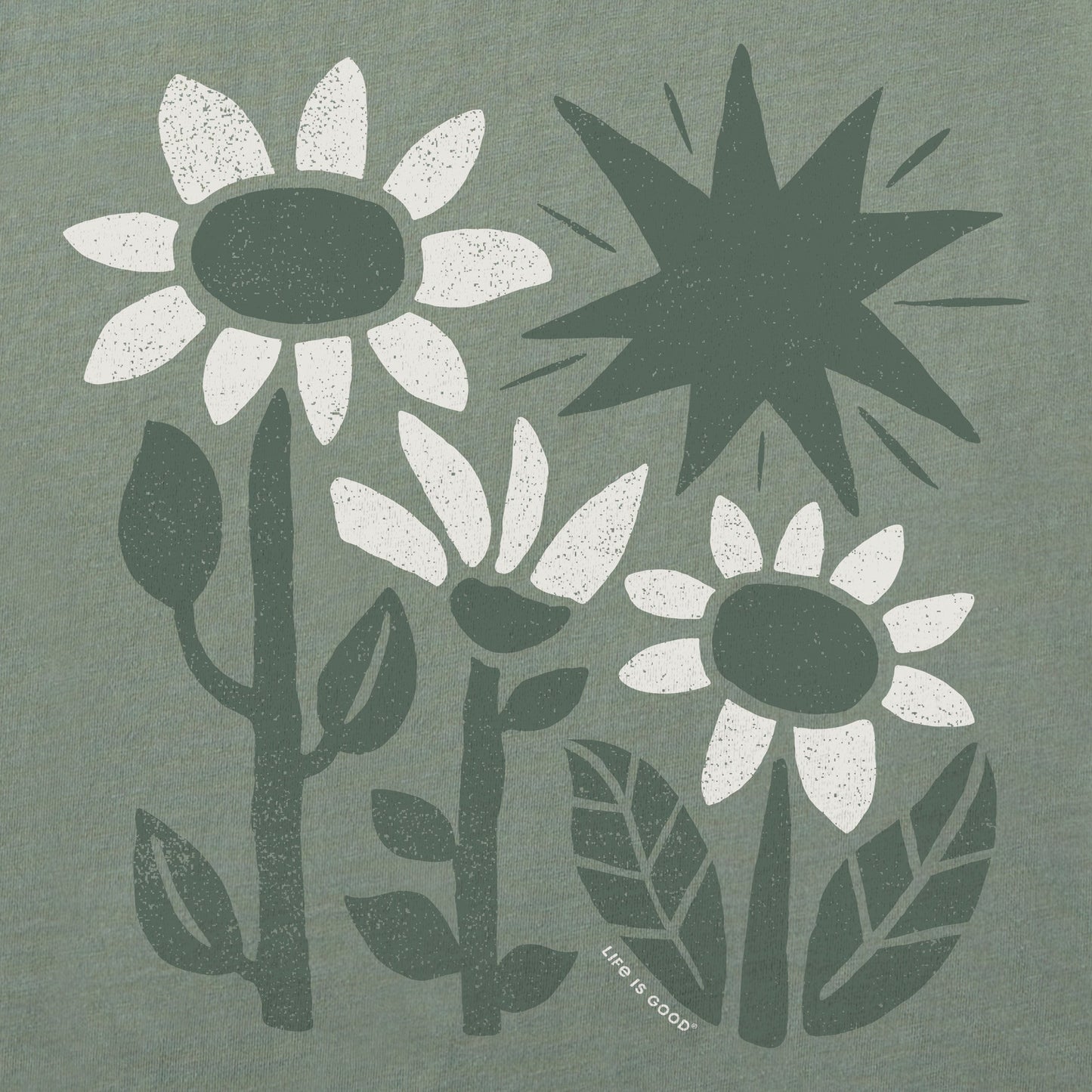 Women's Sunflower Day Short Sleeve Crusher Boxy Tee