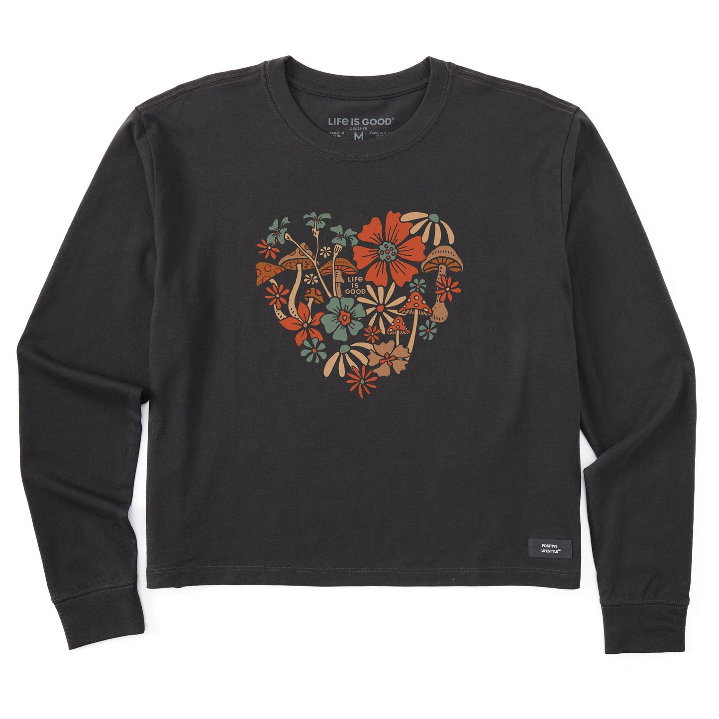 Women's Nature's Bountiful Love Long Sleeve Crusher Boxy Tee