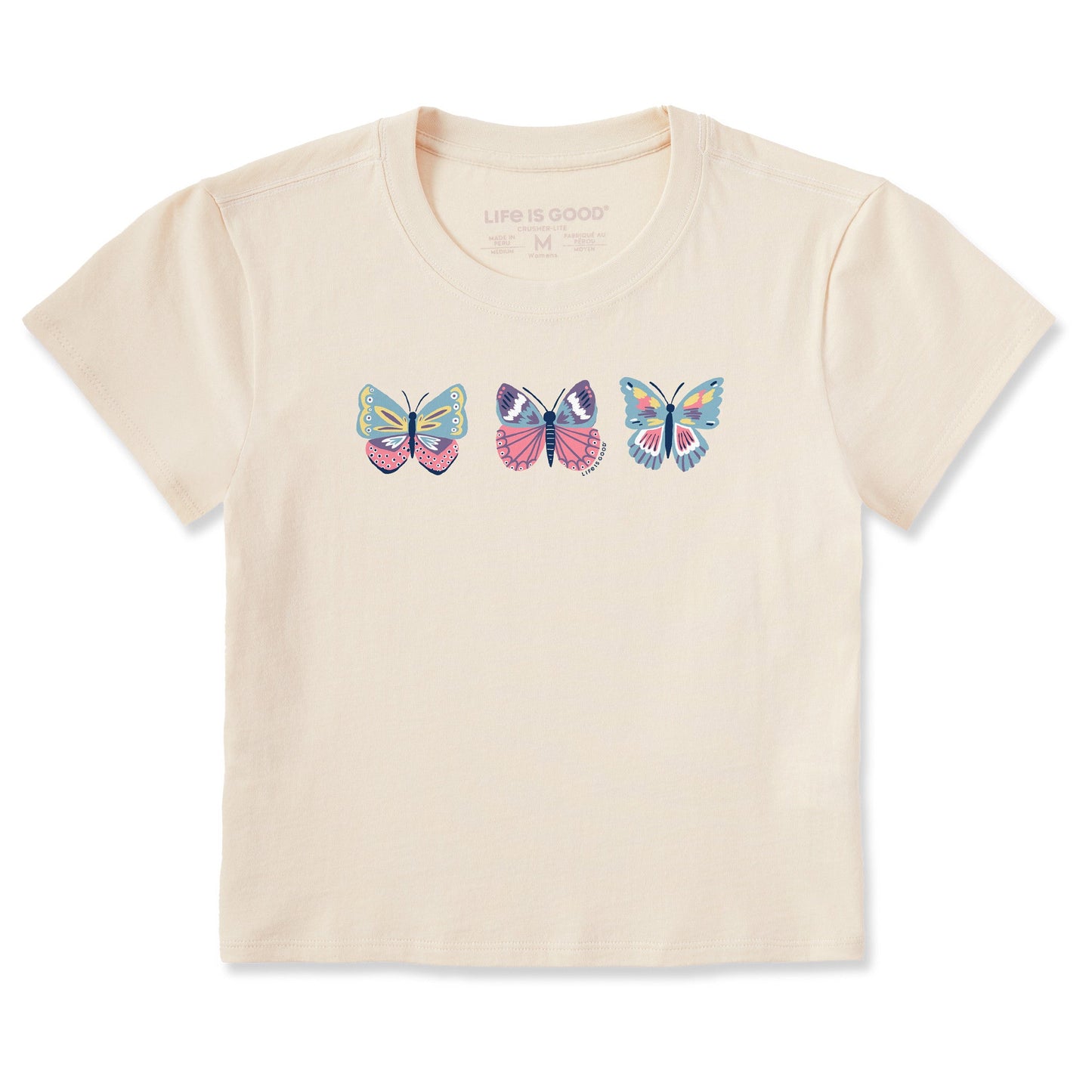 Women's Butterfly Lineup Crusher-LITE Shrunken Tee
