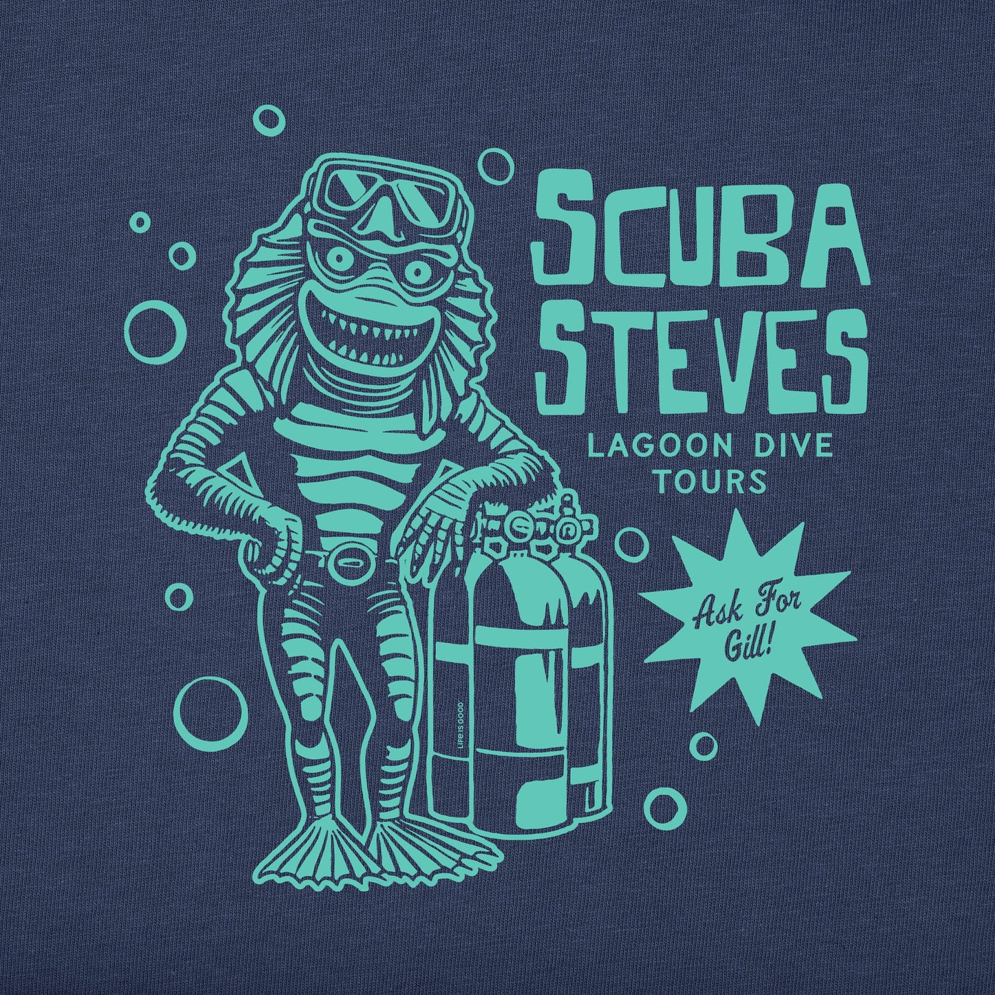 Women's Scuba Steve's Lagoon Dive Tours Long Sleeve Crusher Tee