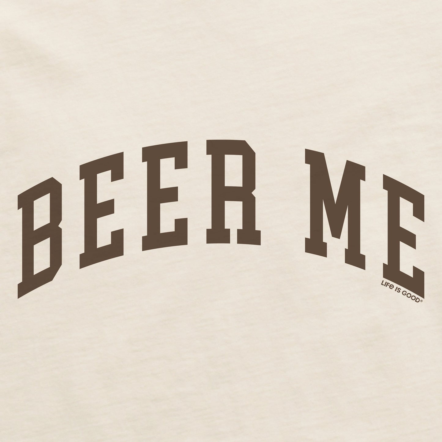 Women's Beer Me Arch Short Sleeve Crusher Boxy Tee