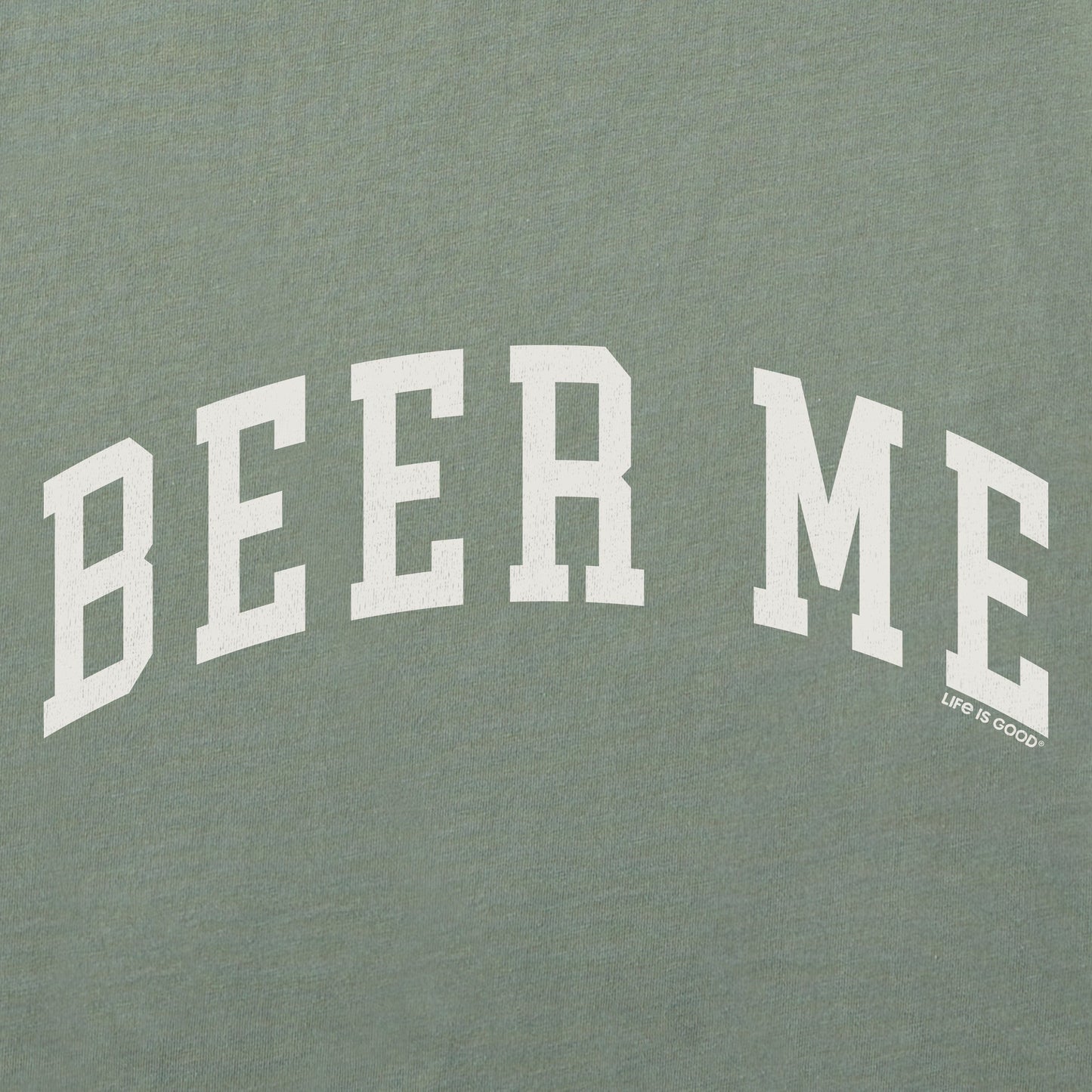 Women's Beer Me Arch Short Sleeve Crusher Boxy Tee