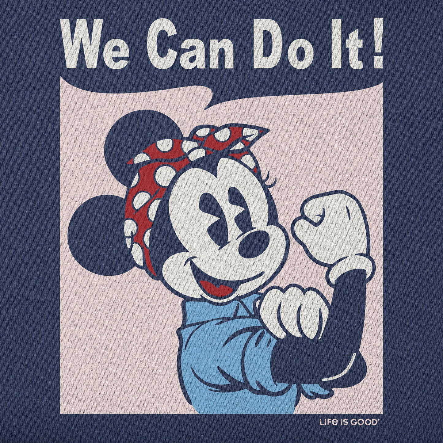 Women's We Can Do It Mouse Short Sleeve Tee