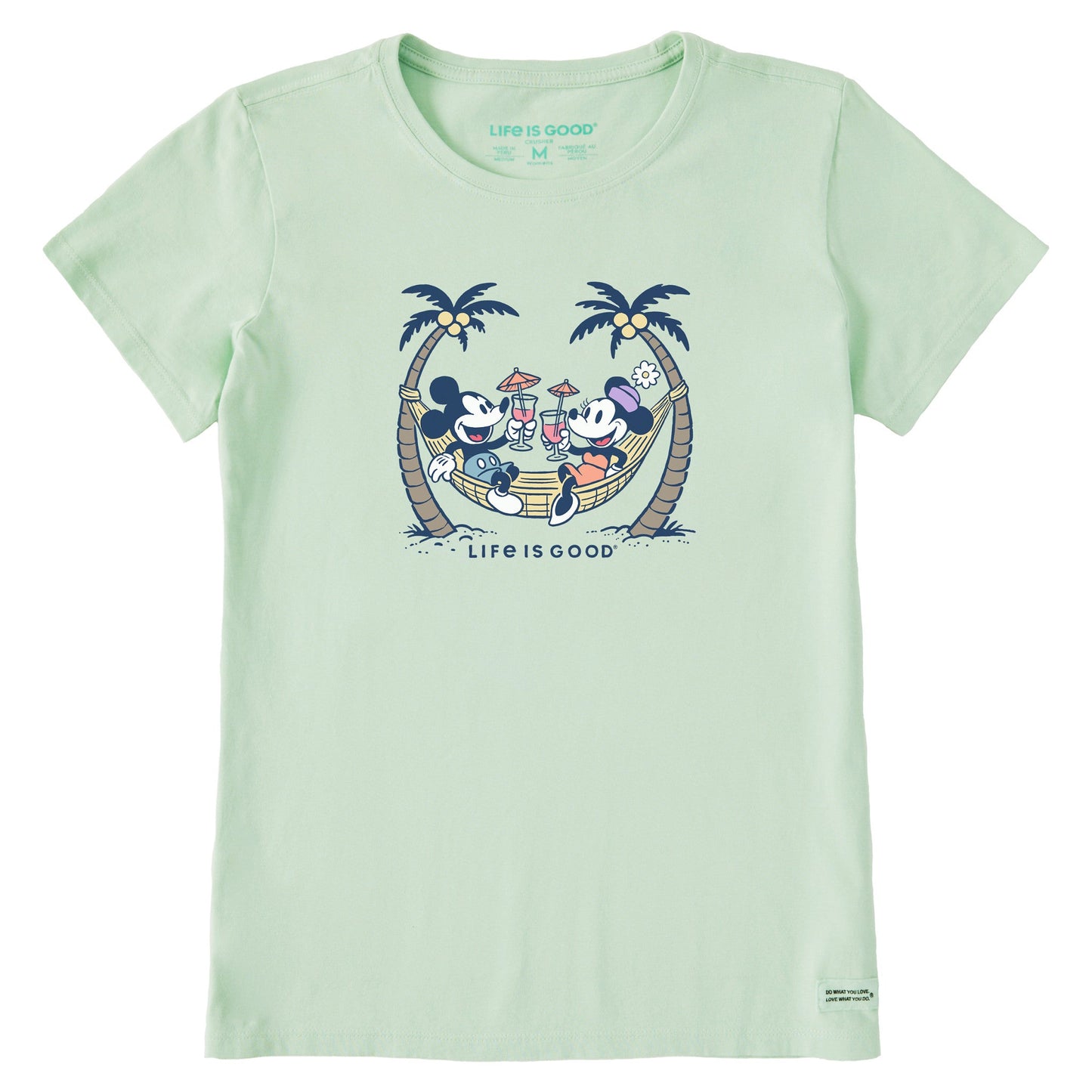 Women's Tropical Cocktail Toast Short Sleeve Crusher Tee