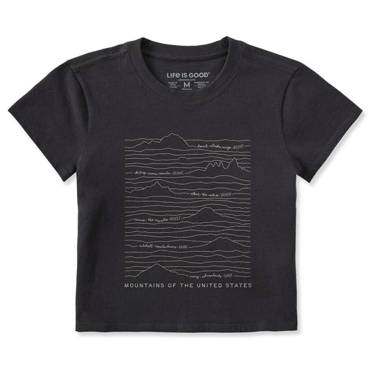 Women's Mountains of the US Crusher-LITE Shrunken Tee