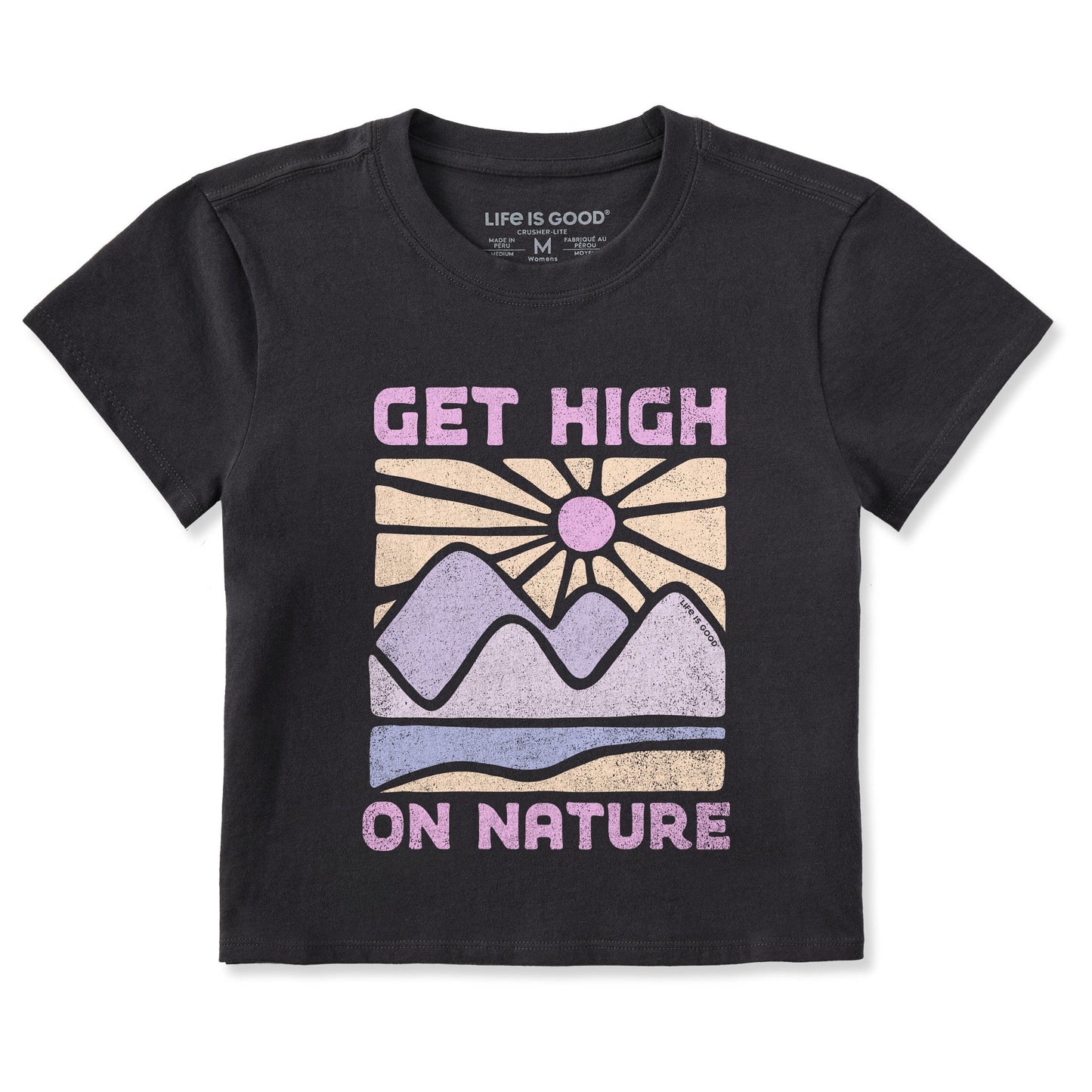 Women's Get High on Nature Crusher-LITE Shrunken Tee