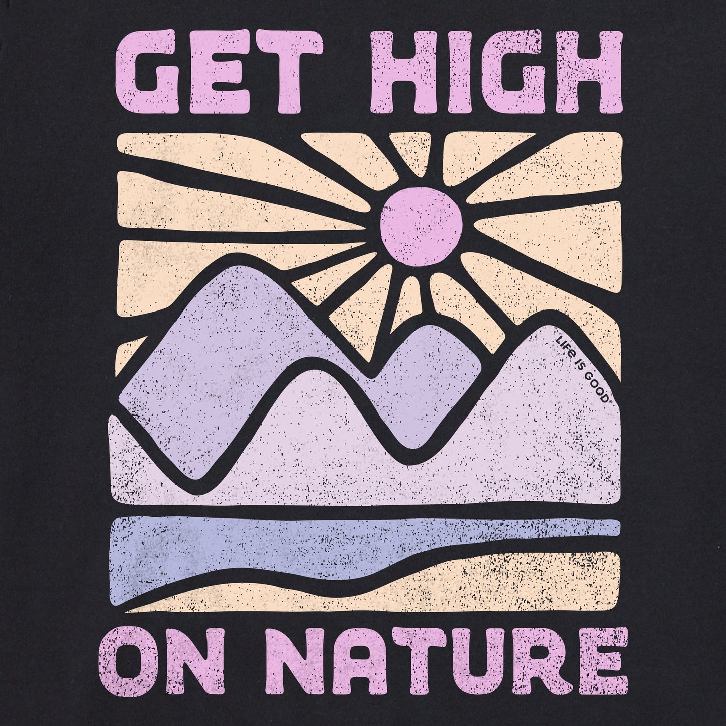 Women's Get High on Nature Crusher-LITE Shrunken Tee