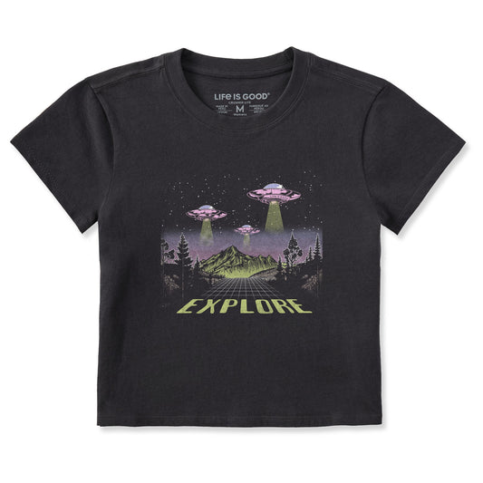 Women's Explore UFO Landscape Crusher-LITE Shrunken Tee