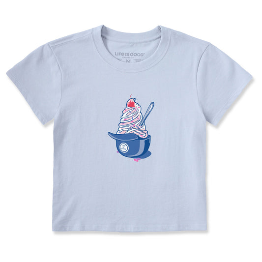 Women's Baseball Ice Cream Crusher-LITE Shrunken Tee