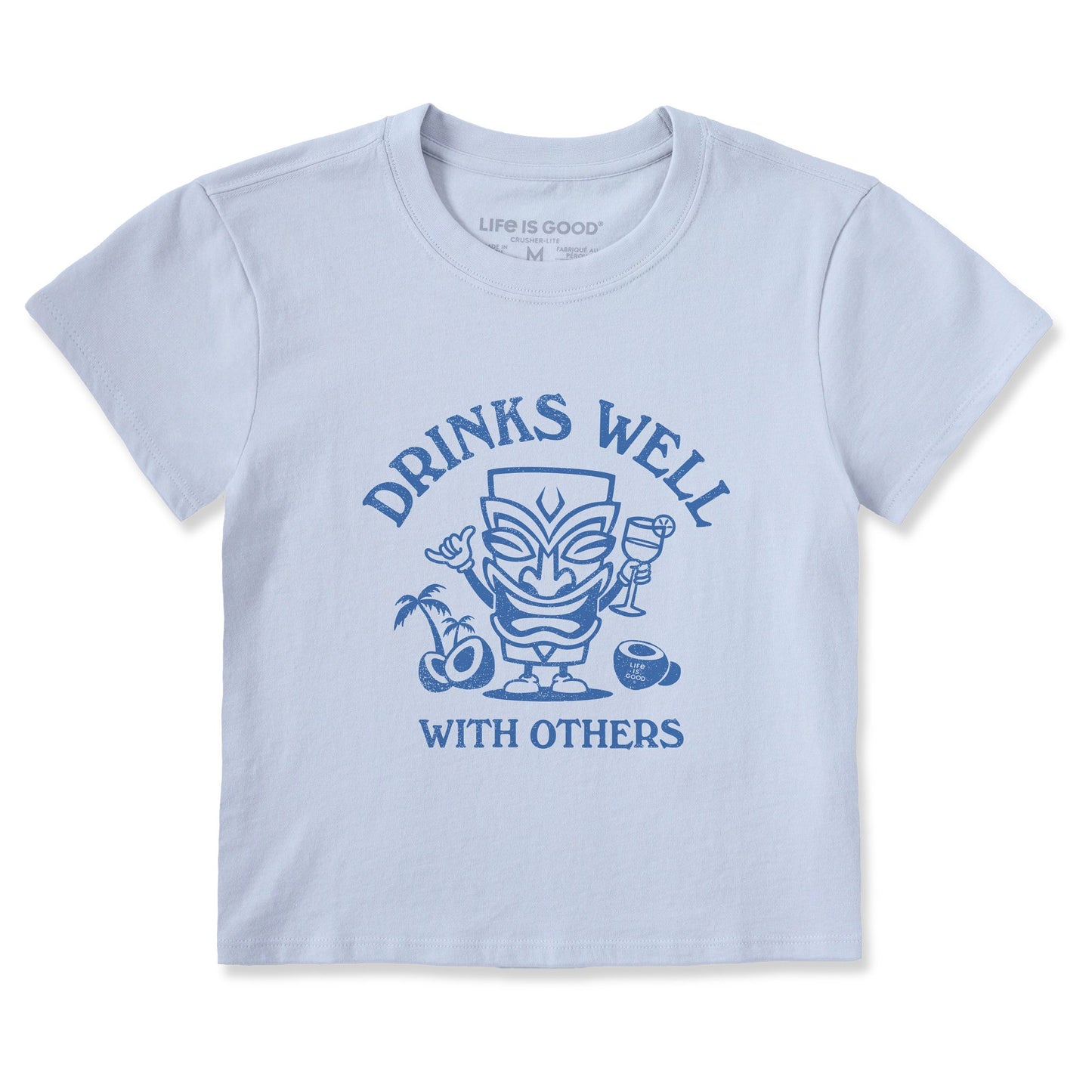 Women's Drinks Well Tiki Crusher-LITE Shrunken Tee