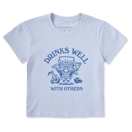 Women's Drinks Well Tiki Crusher-LITE Shrunken Tee