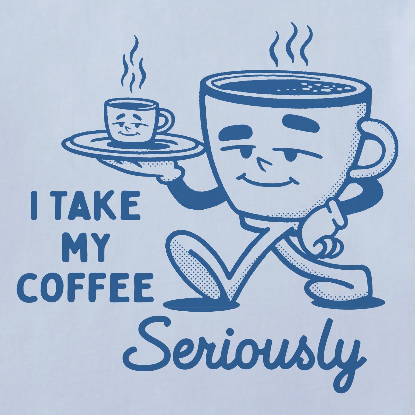 Women's Coffee Seriously Crusher-LITE Shrunken Tee