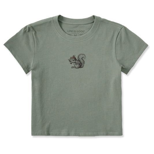 Women's Squirrel Mini Crusher-LITE Shrunken Tee