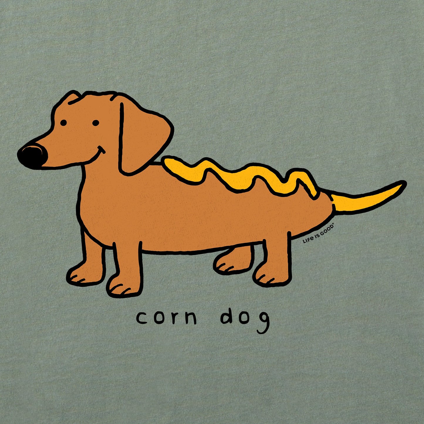 Women's Corn Dog Crusher-LITE Shrunken Tee