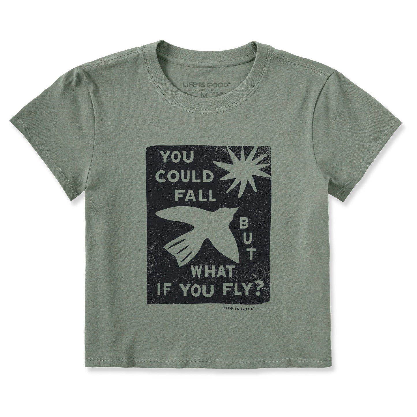 Women's But What if You Fly? Crusher-LITE Shrunken Tee