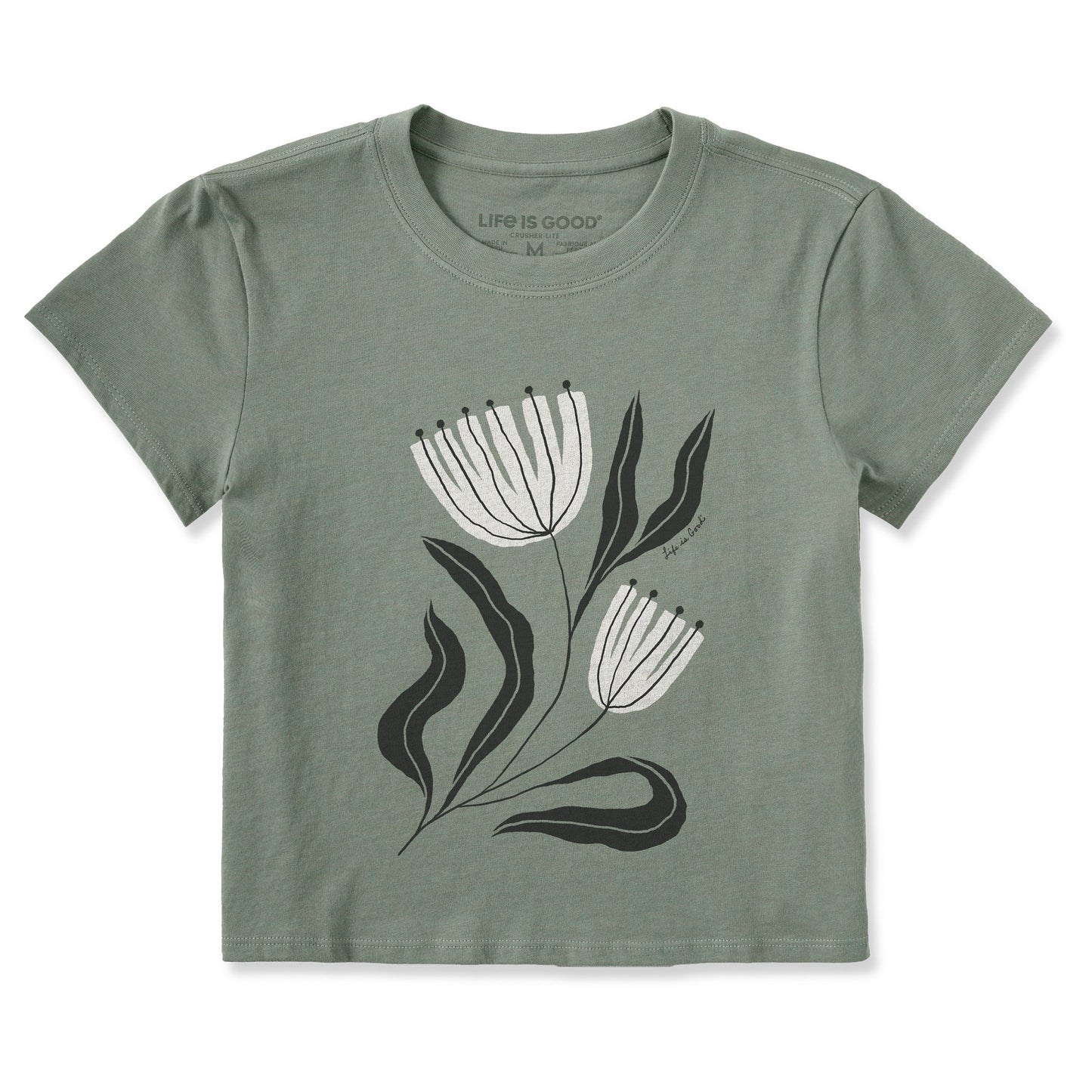 Women's Rustic Flowers Crusher-LITE Shrunken Tee