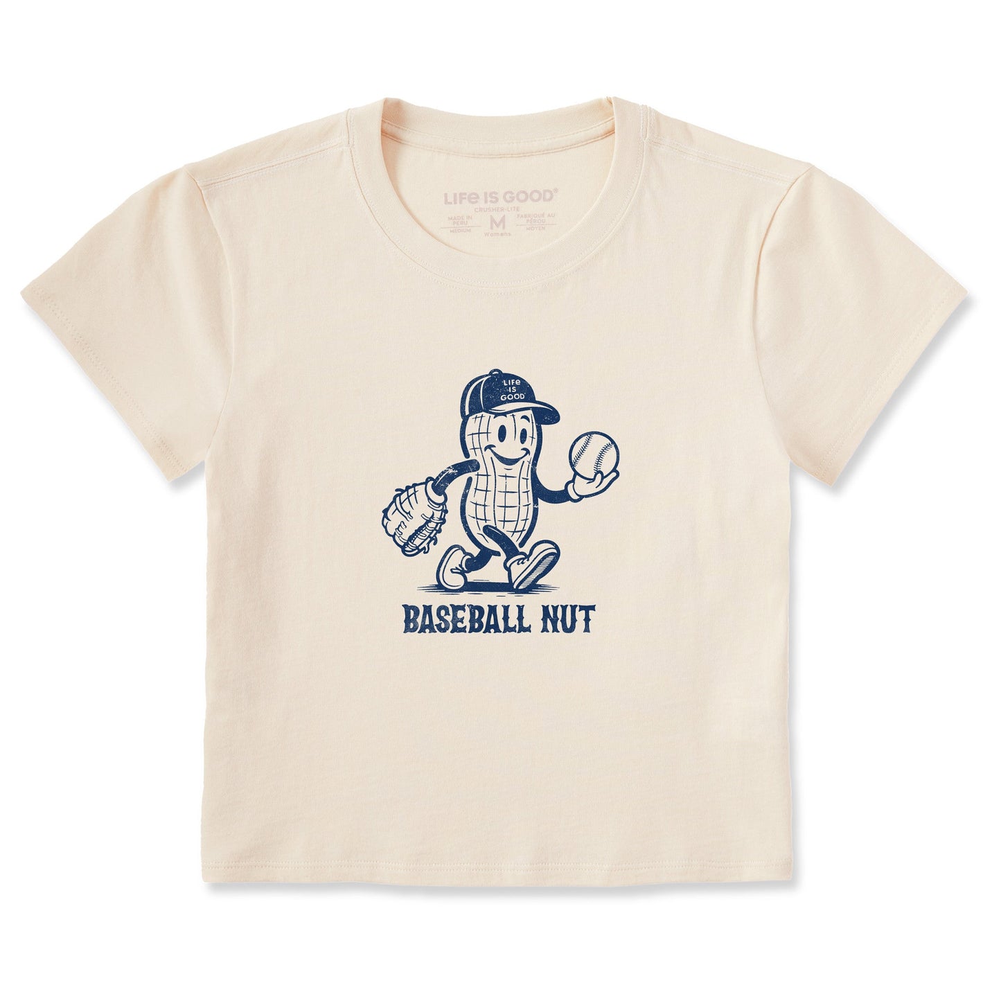 Women's Baseball Nut Crusher-LITE Shrunken Tee