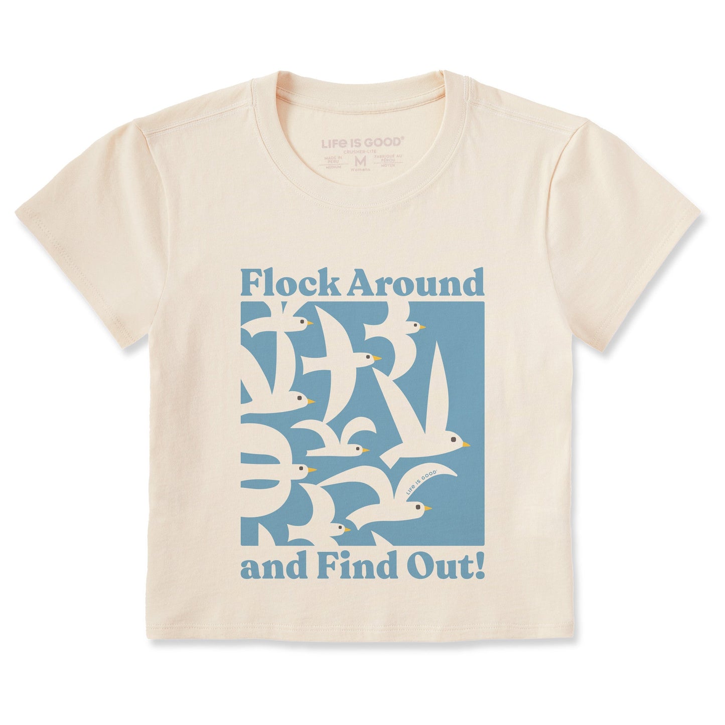 Women's Flock Around and Find Out Crusher-LITE Shrunken Tee