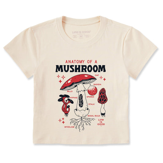 Women's The Anatomy of a Mushroom Crusher-LITE Shrunken Tee