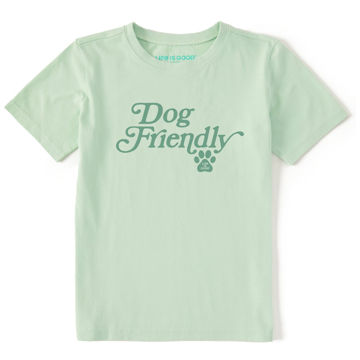 Kids Dog Friendly Short Sleeve Crusher Tee