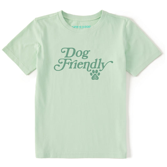 Kids Dog Friendly Short Sleeve Crusher Tee