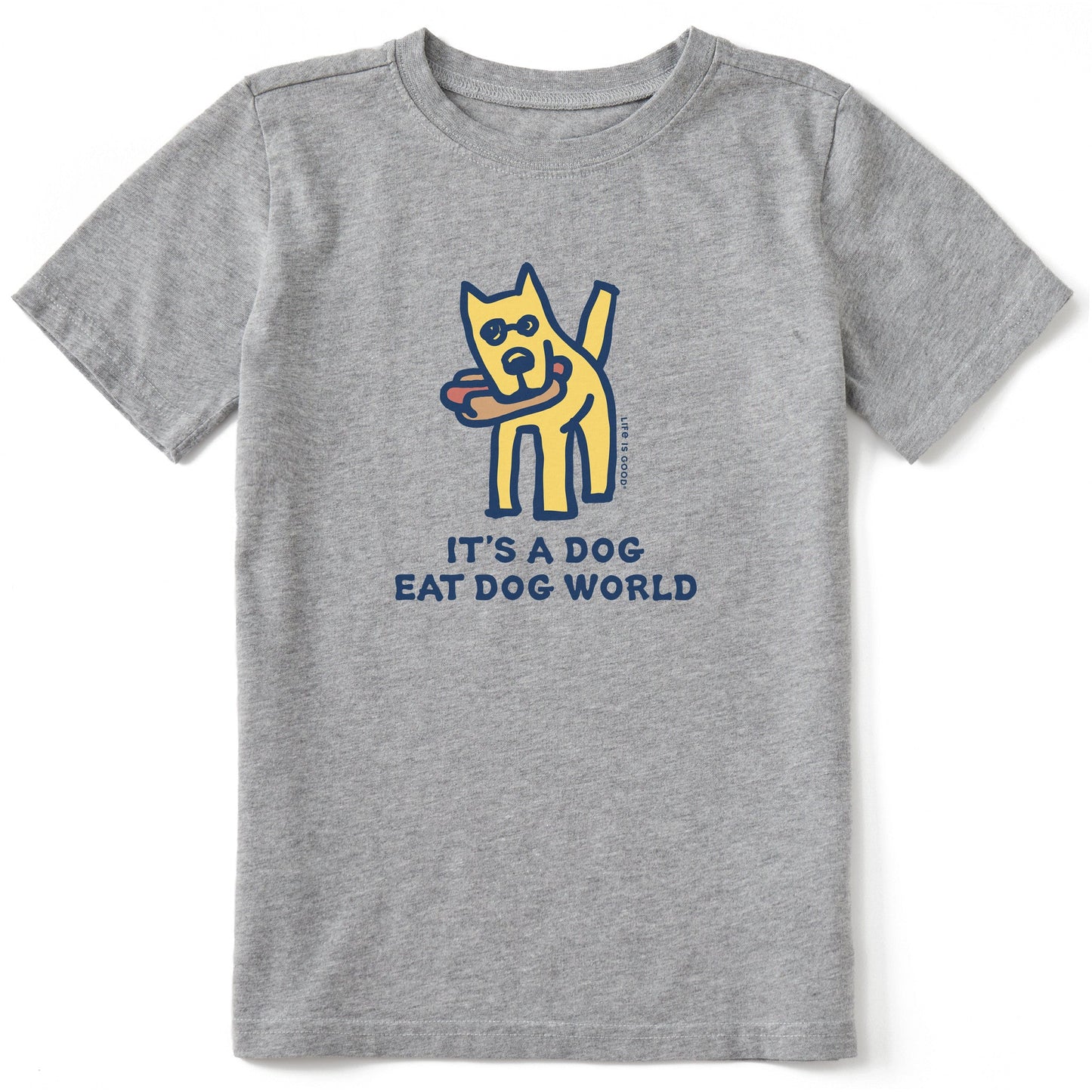 Kids It's a Dog Eat Dog World Short Sleeve Crusher Tee