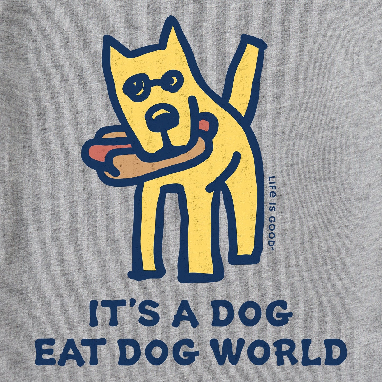 Kids It's a Dog Eat Dog World Short Sleeve Crusher Tee