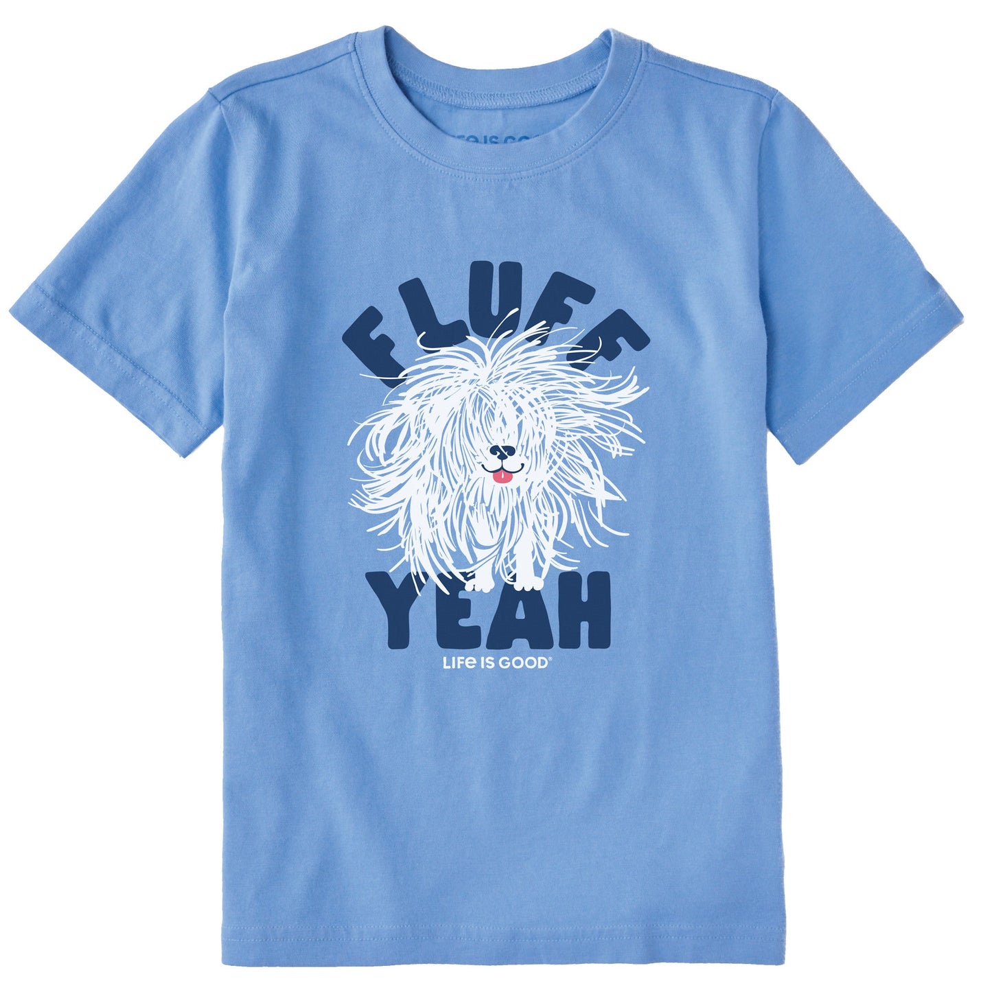 Kids Fluff Yeah Short Sleeve Crusher Tee