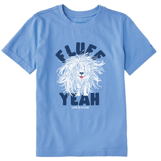 Kids Fluff Yeah Short Sleeve Crusher Tee