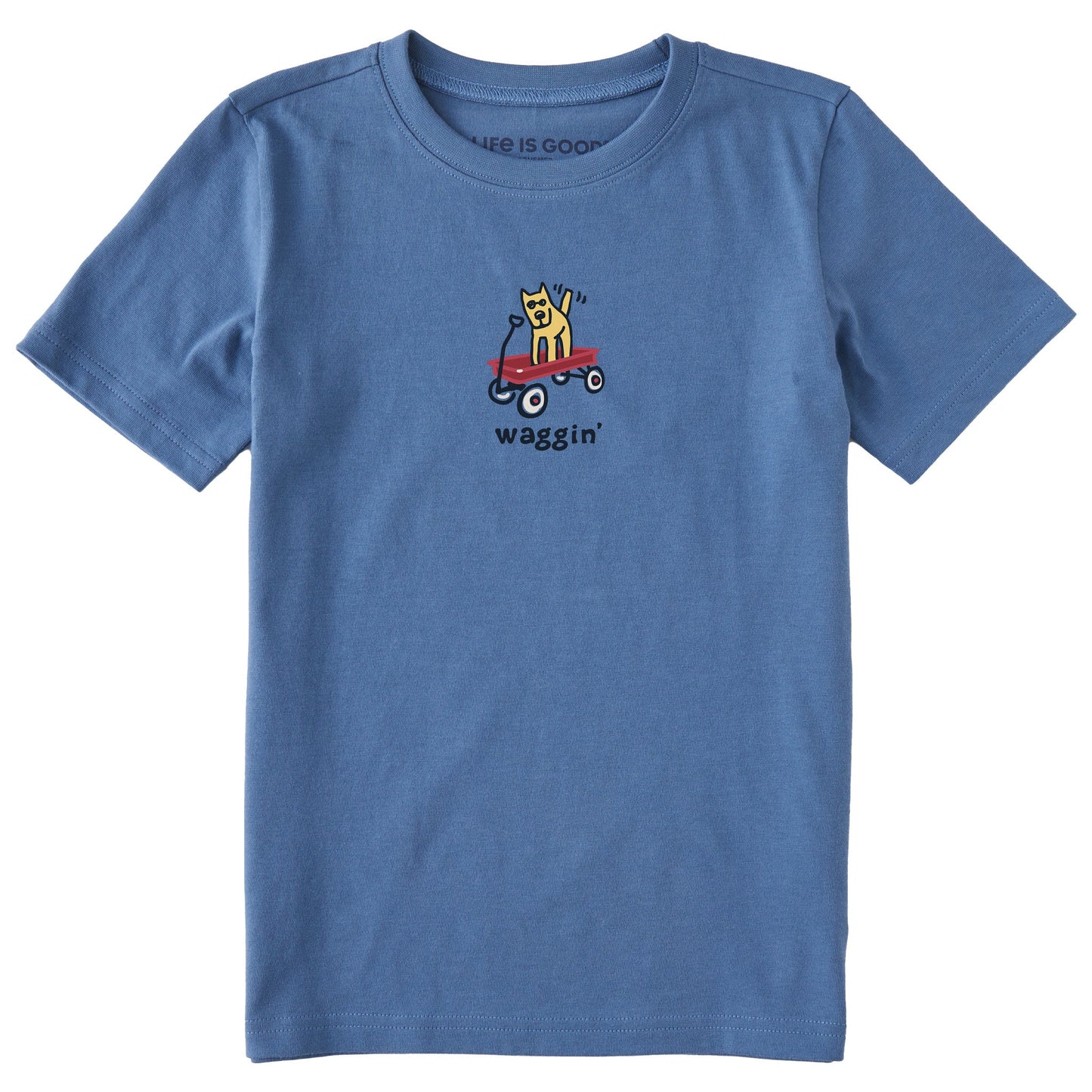 Kids Rocket Waggin' Short Sleeve Crusher Tee