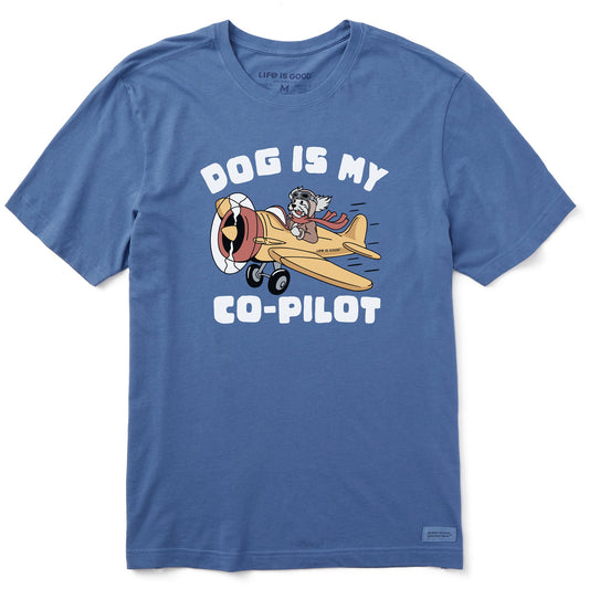 Men's Dog is My Co-Pilot Short Sleeve Tee