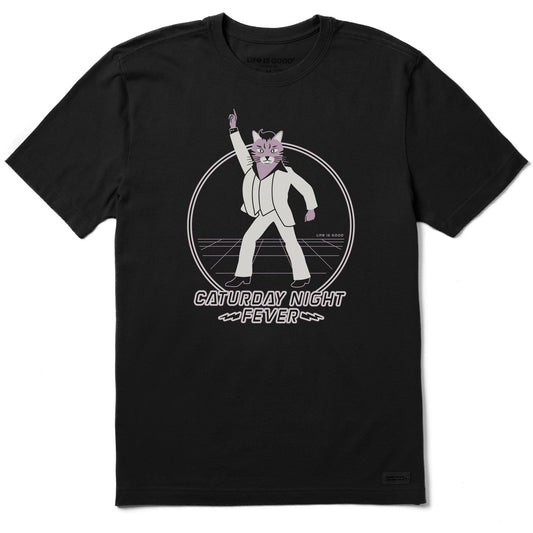 Men's Caturday Night Fever Dream Short Sleeve Tee