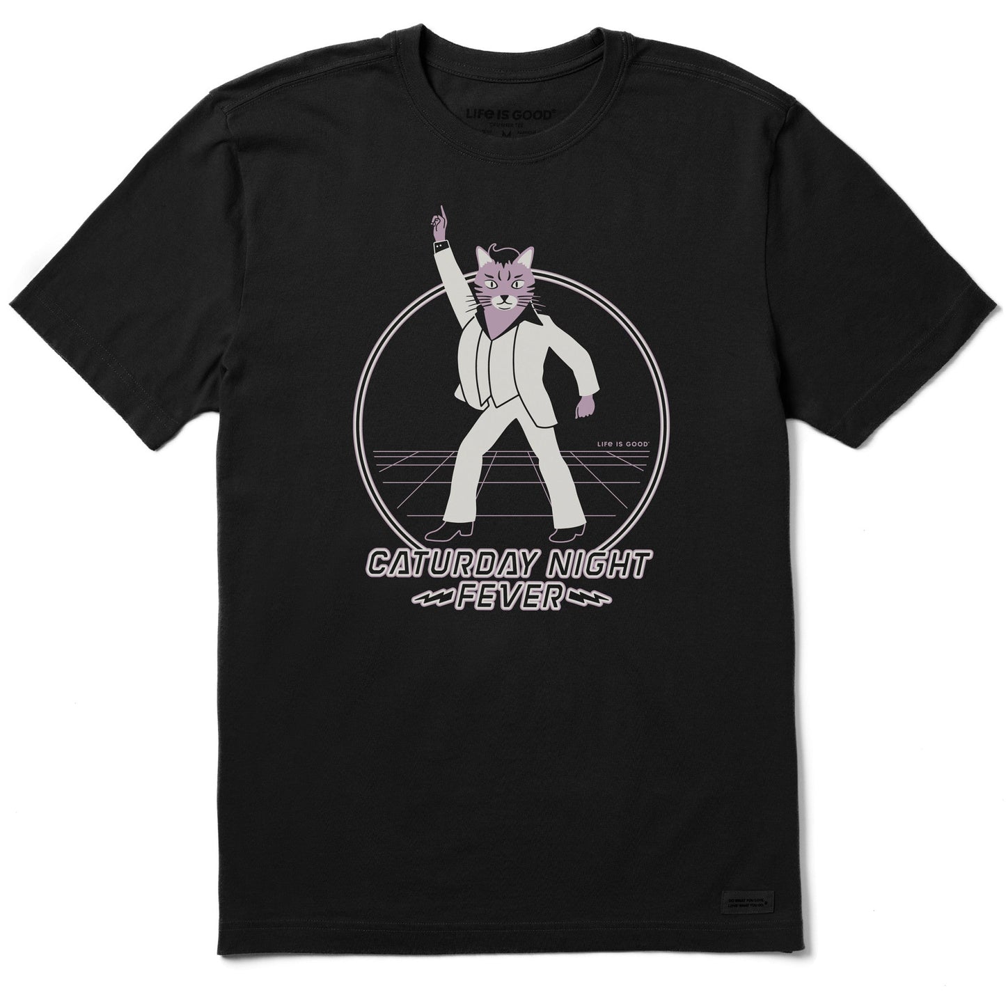 Men's Caturday Night Fever Dream Short Sleeve Tee