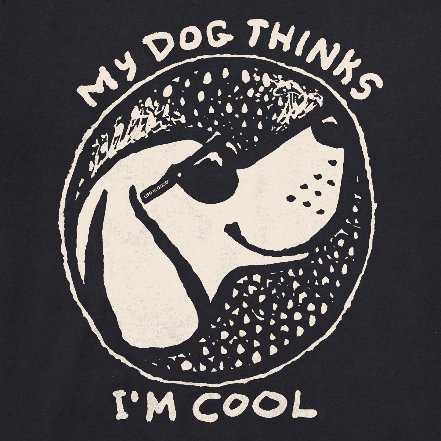 Men's My Dog Thinks I'm Cool Shades Short Sleeve Tee