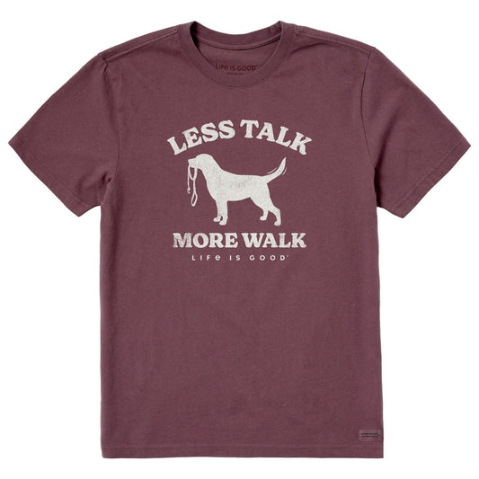 Men's Less Talk More Walk Short Sleeve Tee