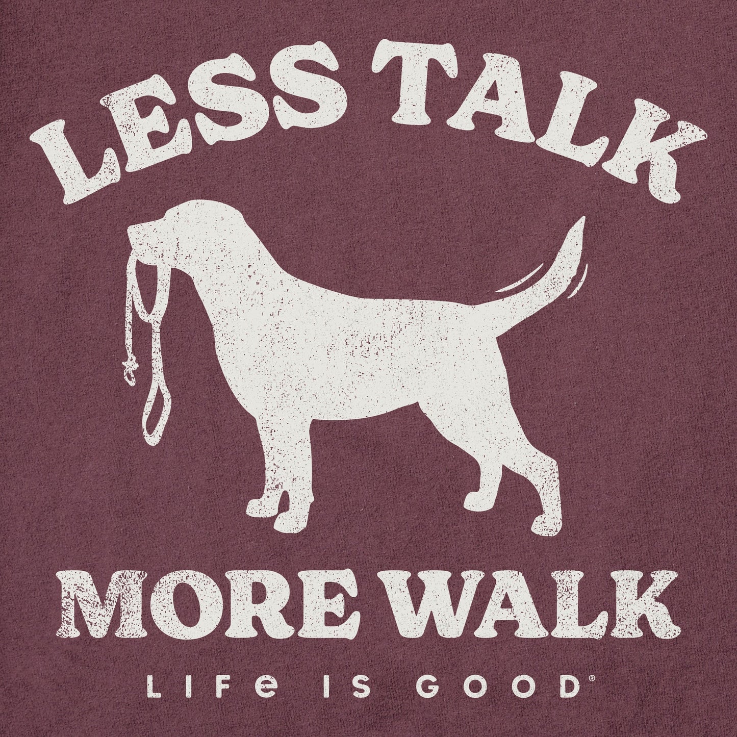 Men's Less Talk More Walk Short Sleeve Tee
