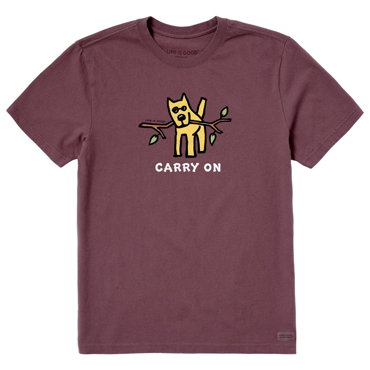 Men's Carry On Rocket Short Sleeve Crusher Tee