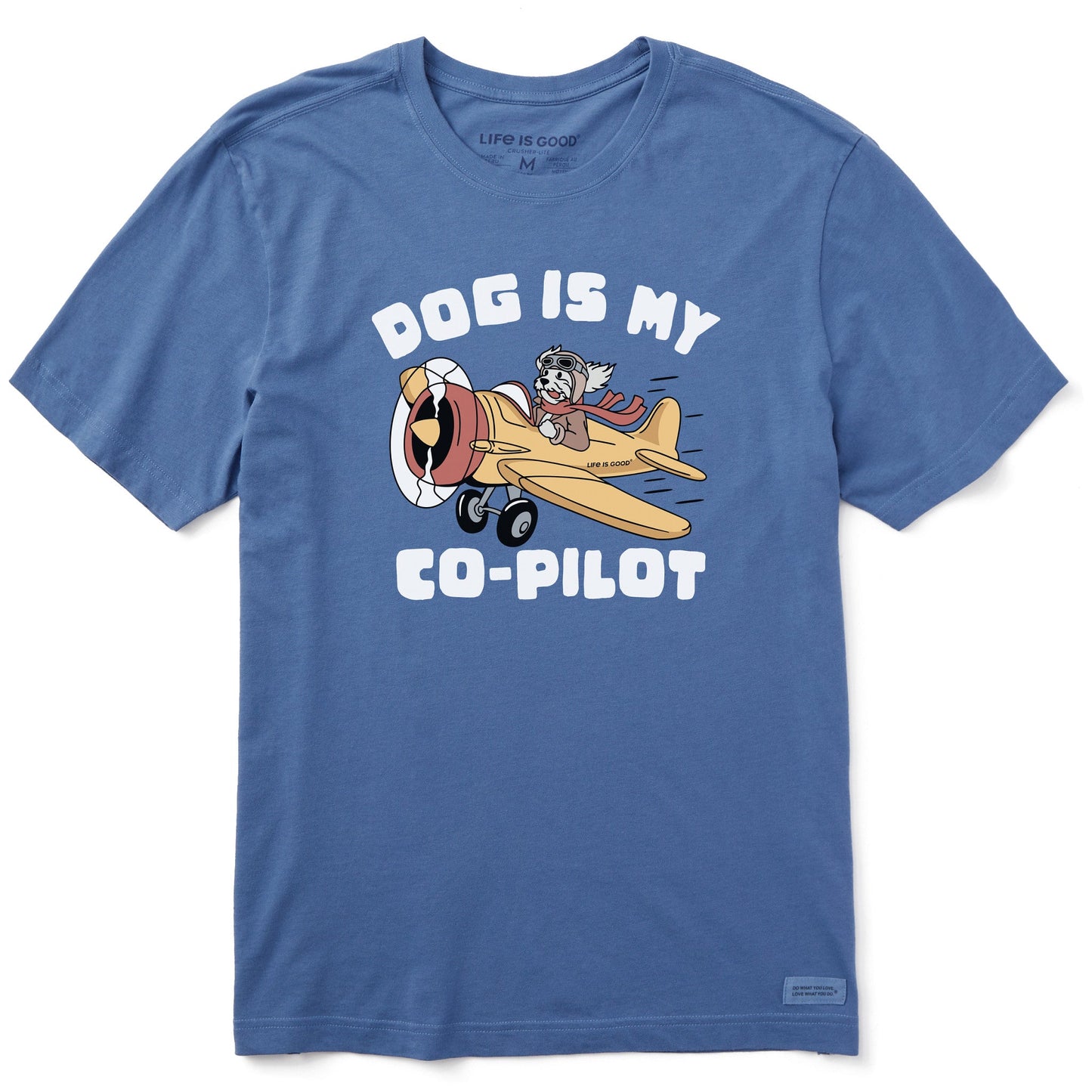 Men's Dog is My Co-Pilot Short Sleeve Tee