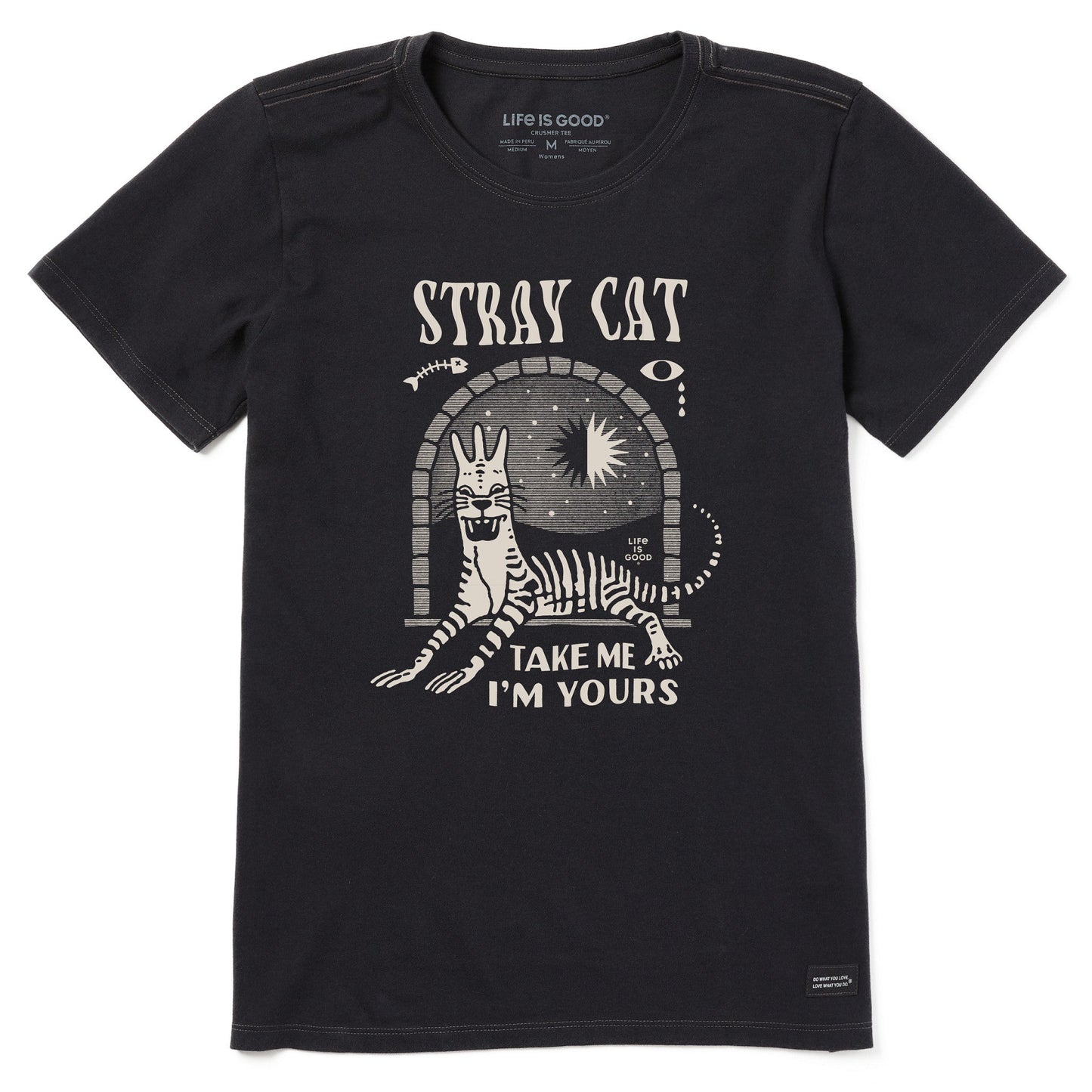 Women's Stray Cat Short Sleeve Tee