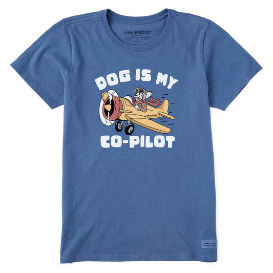 Women's Dog is My Co-Pilot Short Sleeve Tee