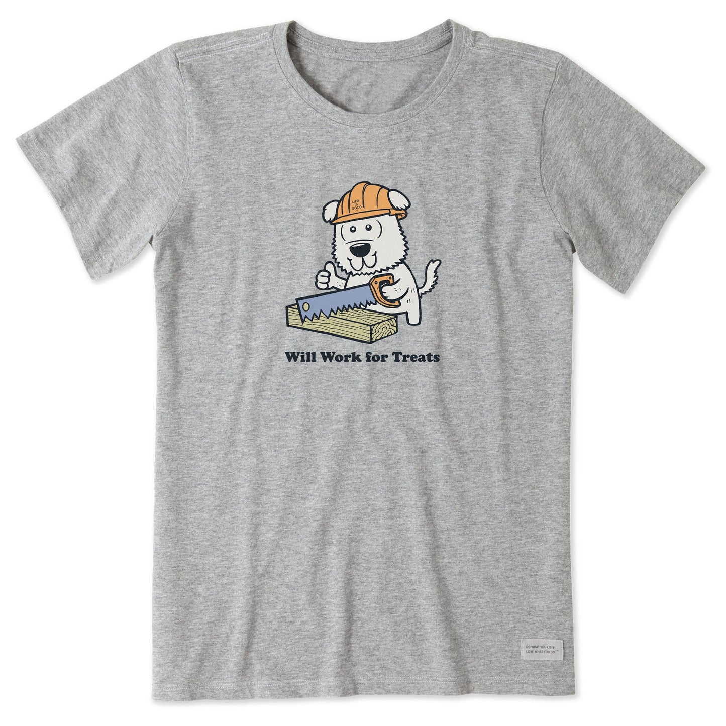 Women's Will Work for Treats Short Sleeve Tee
