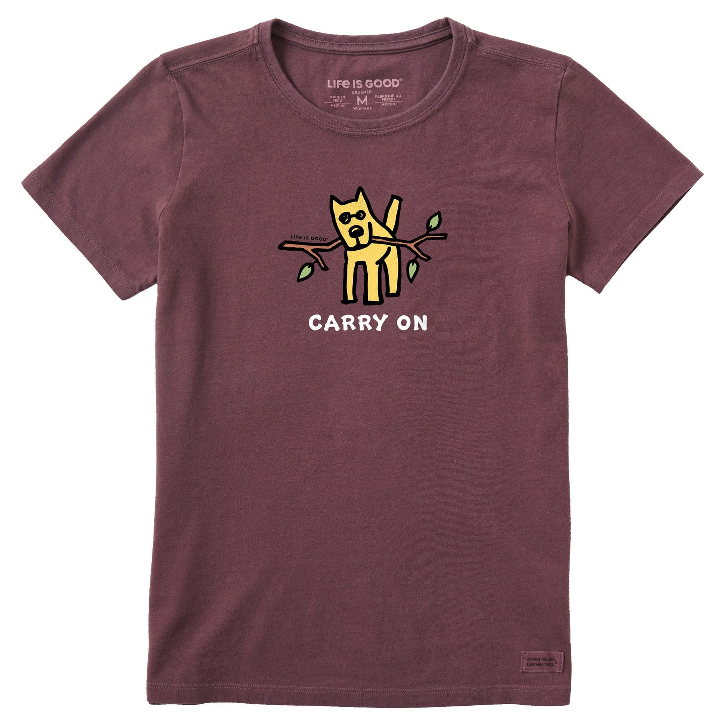 Women's Carry On Rocket Short Sleeve Crusher Tee