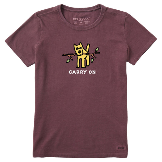 Women's Carry On Rocket Short Sleeve Crusher Tee