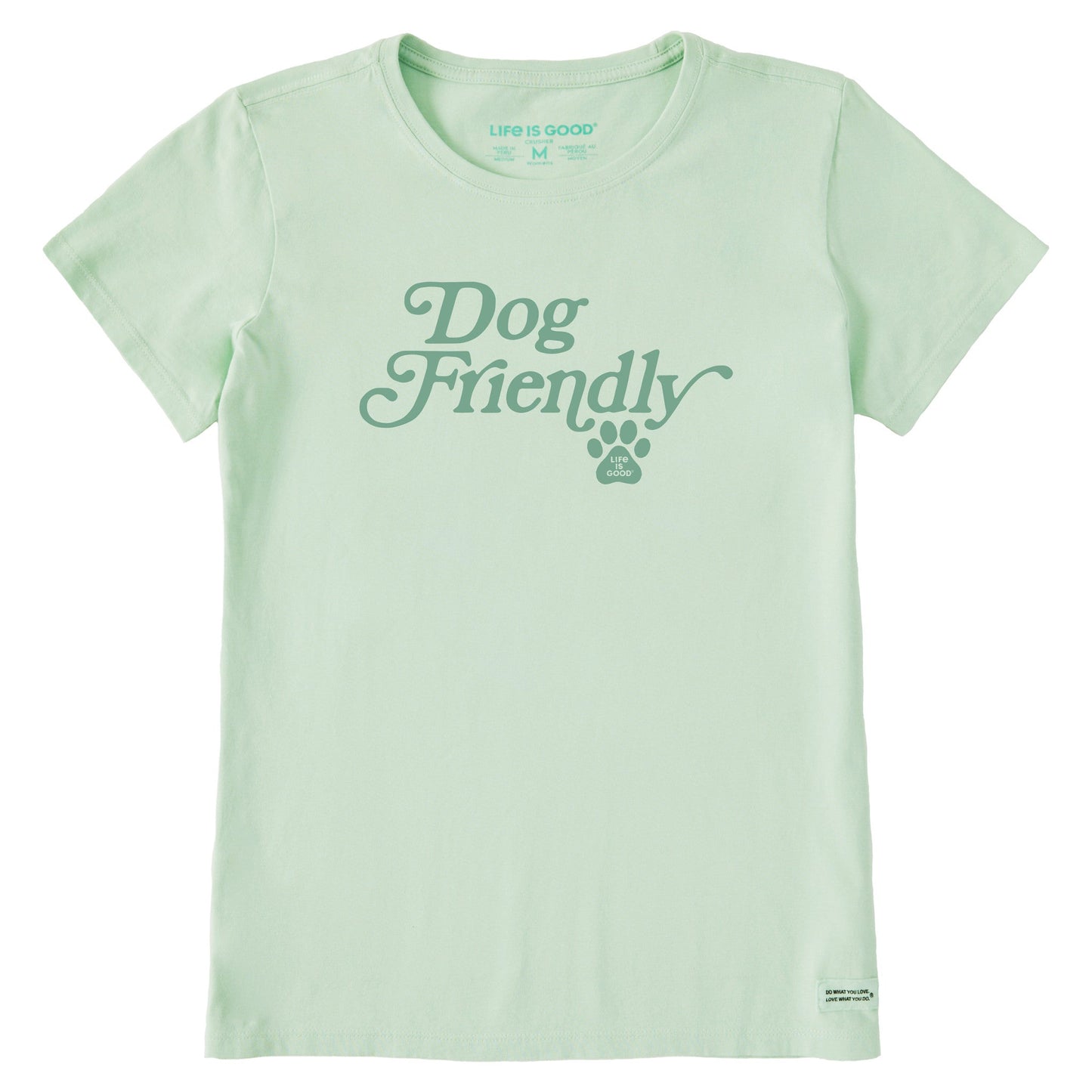 Women's Dog Friendly Short Sleeve Crusher Tee