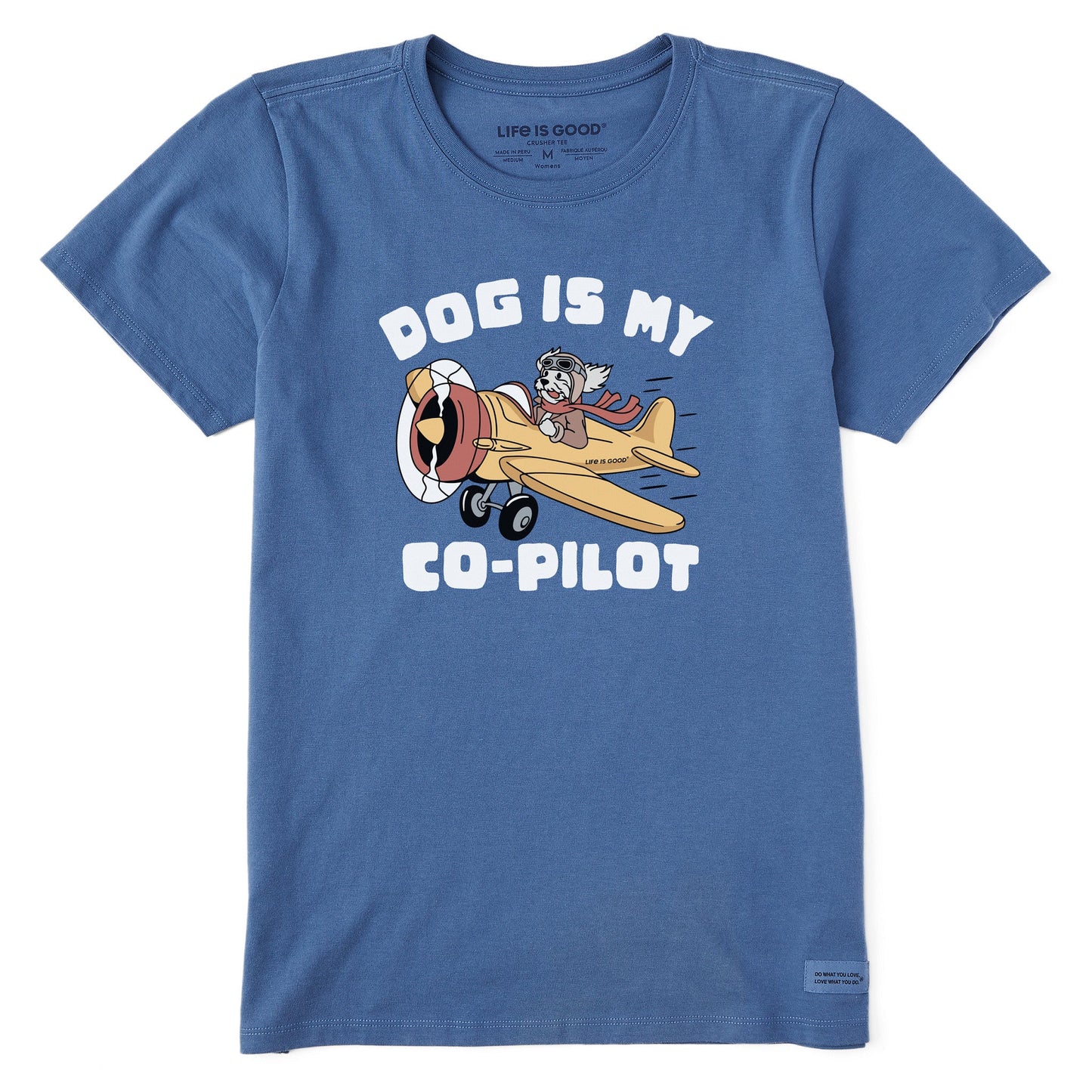 Women's Dog is My Co-Pilot Short Sleeve Tee