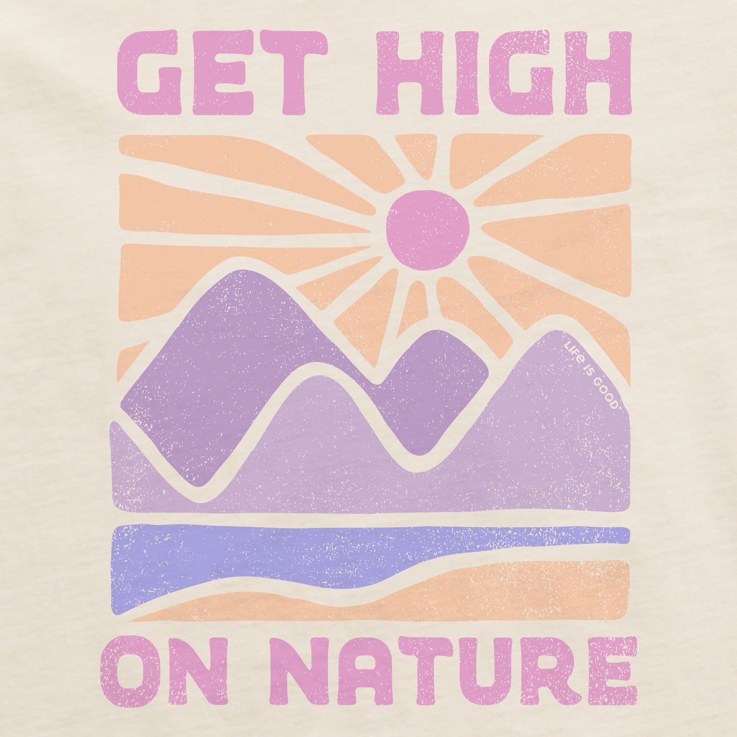 Women's Get High on Nature Crusher-LITE Shrunken Tee
