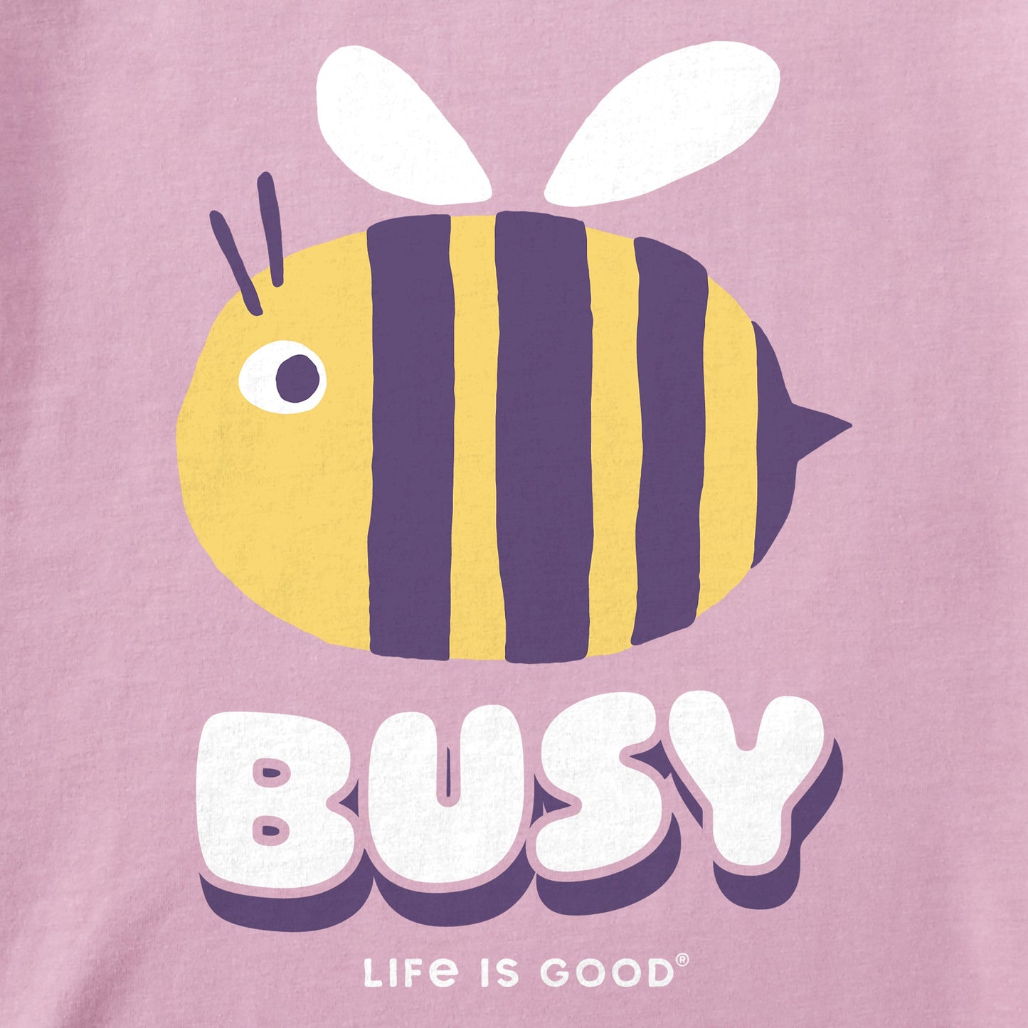 Toddler Busy Bee Short Sleeve Crusher Tee