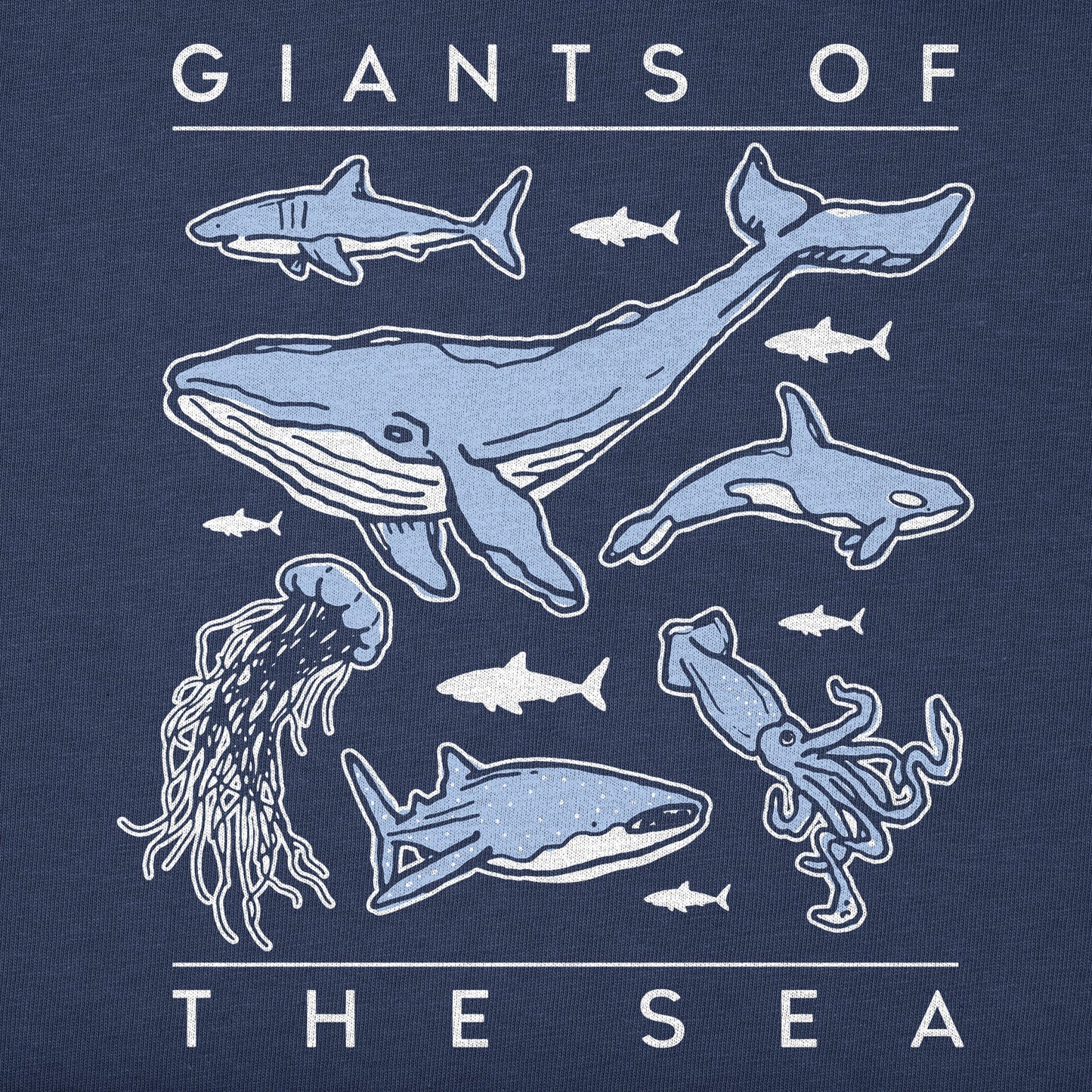 Toddler Giants of the Sea Short Sleeve Crusher Tee